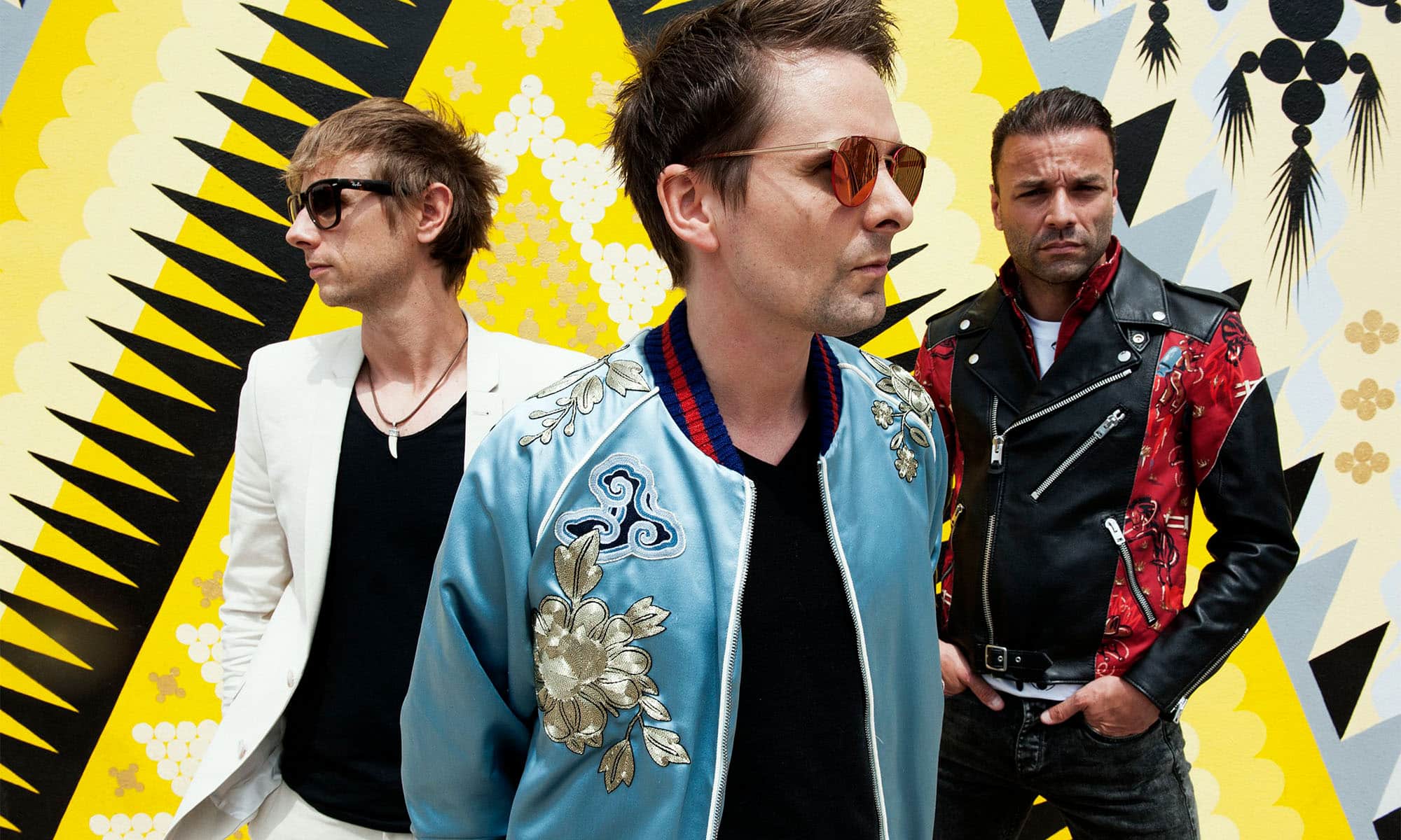 Die britische Rockband Muse gibt ein Konzert in Köln.