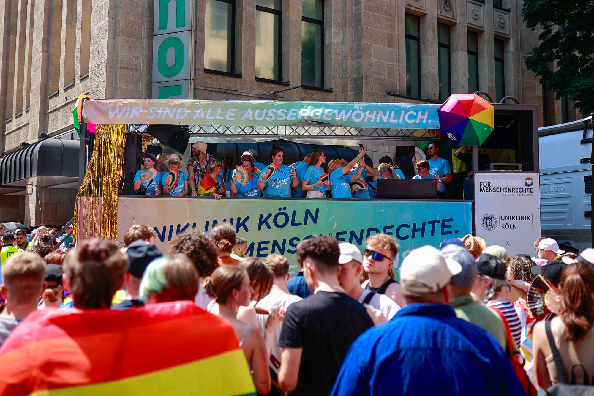 Die Kölner CSD-Parade 2023 in Bildern