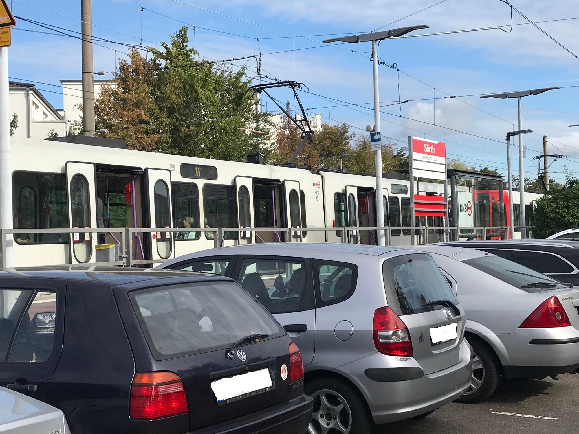 Park and Ride Fläche in Sürth