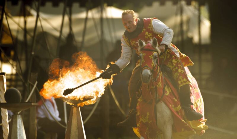 Ritterfestspiele auf Burg Satzvey in Satzvey