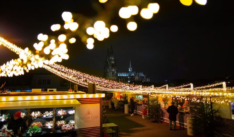 Eindruck vom Weihnachtsmarkt Rooftop XMAS