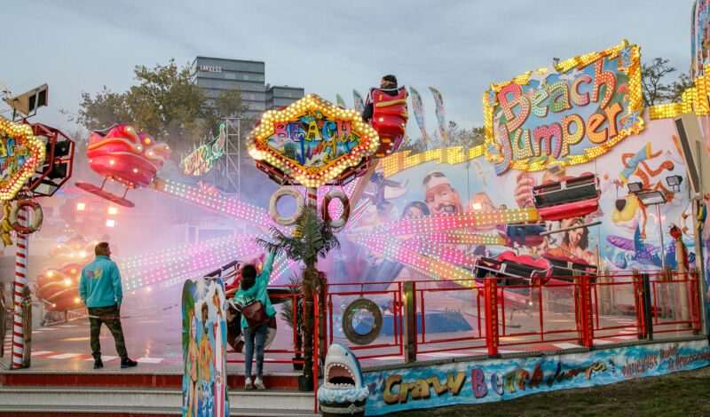 Herbstkirmes an der Deutzer Werft