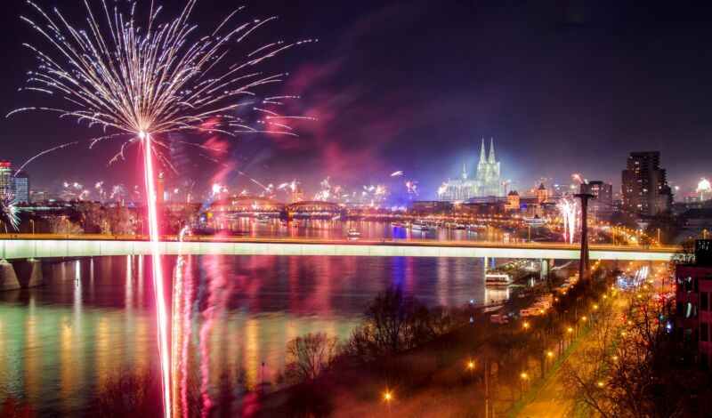 Silvester in Köln