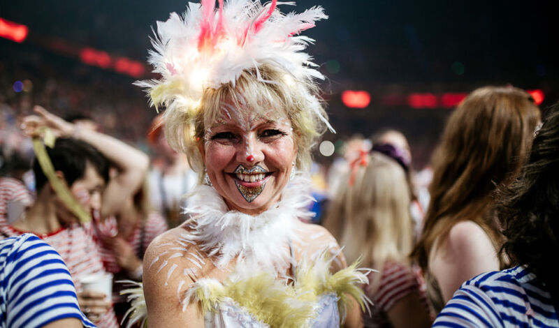 Jecke bei "Elfter im Elften" in der Lanxess-Arena