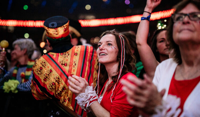 Jecke bei "Elfter im Elften" in der Lanxess-Arena