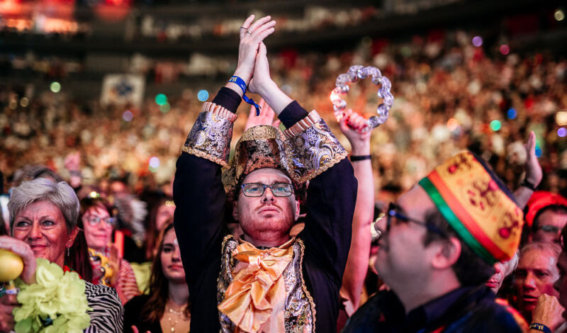 Jecke bei "Elfter im Elften" in der Lanxess-Arena