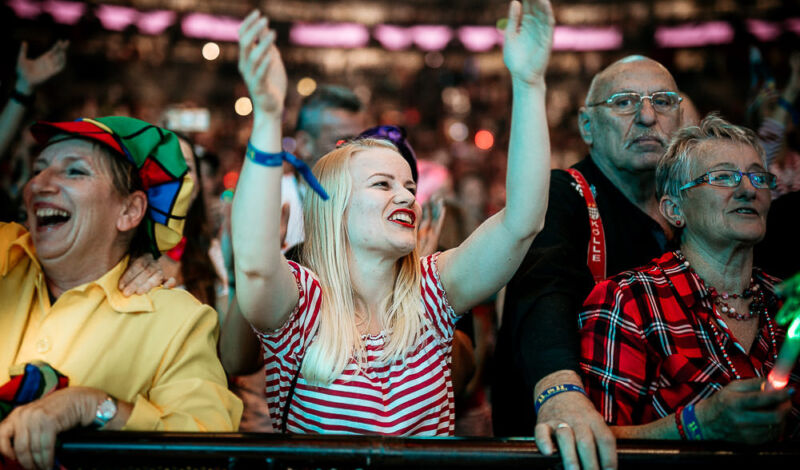 Jecke bei "Elfter im Elften" in der Lanxess-Arena