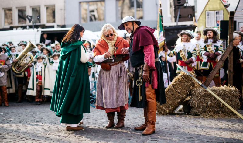 Historisches Spiel von Jan un Griet 16