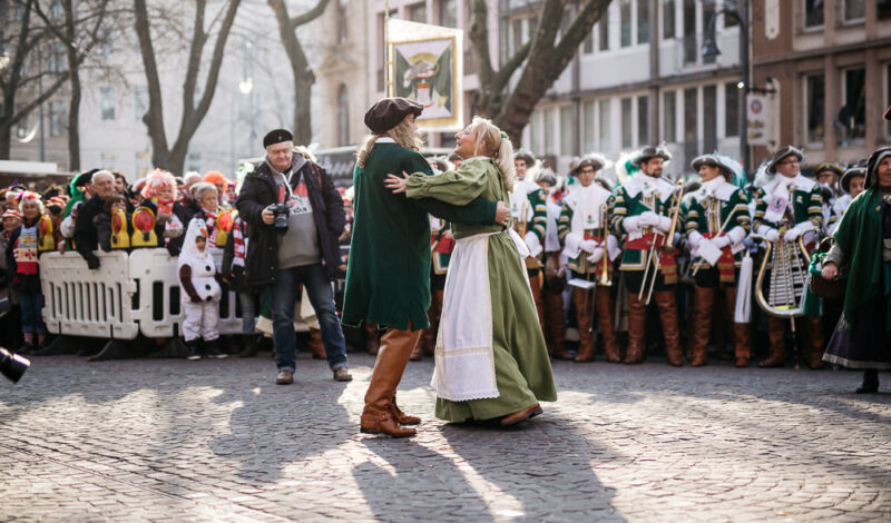 Historisches Spiel von Jan un Griet 18