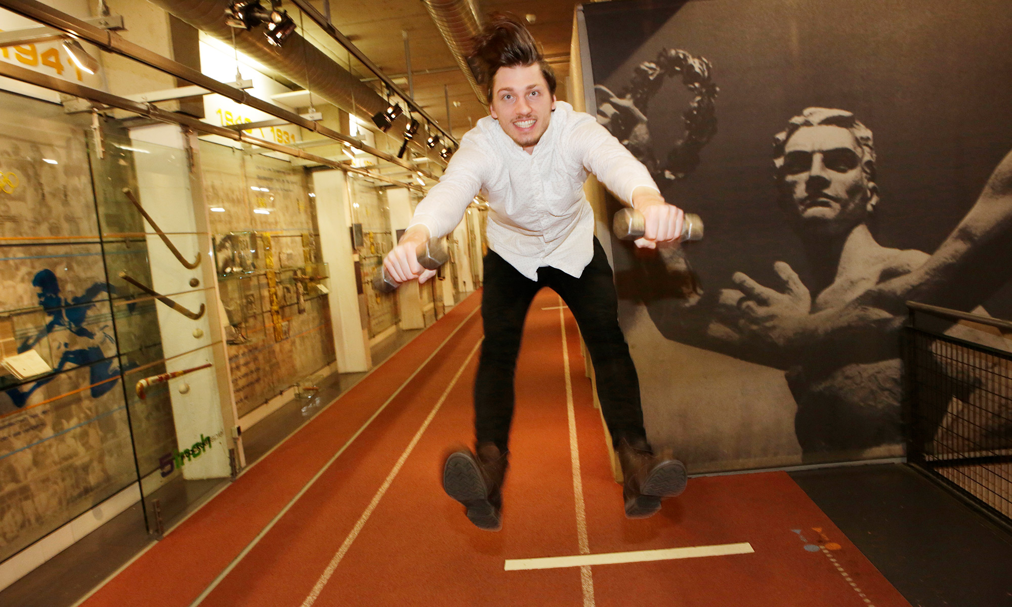 Im Sport- und Olympiamuseum