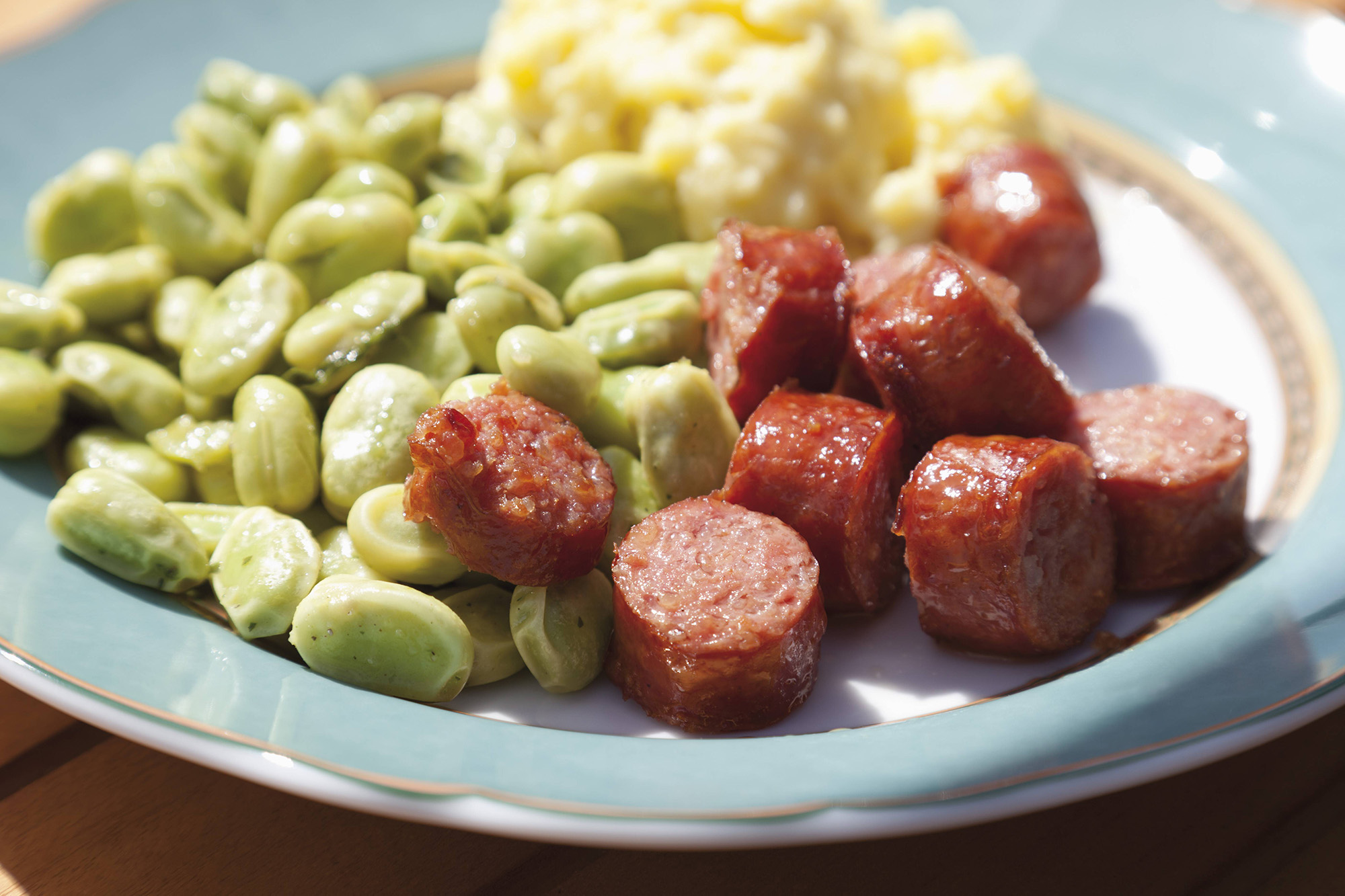 Typisch Kölsch Decke Bunne met Speck koeln.de