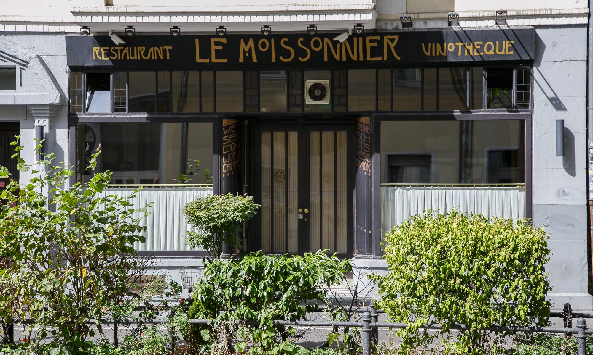 Das Bistro Le Moissonnier von Außen.