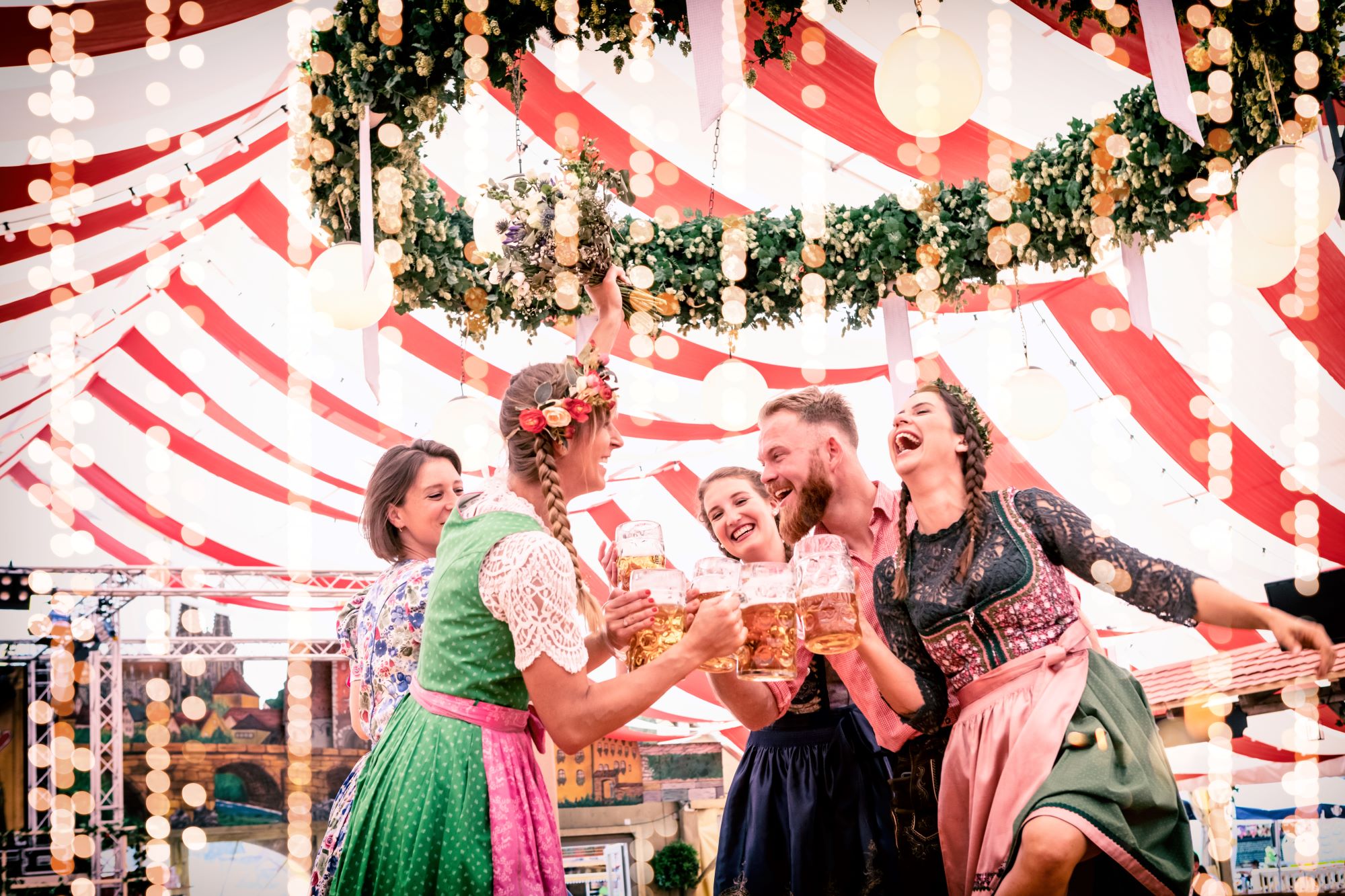Stimmung im Oktoberfest