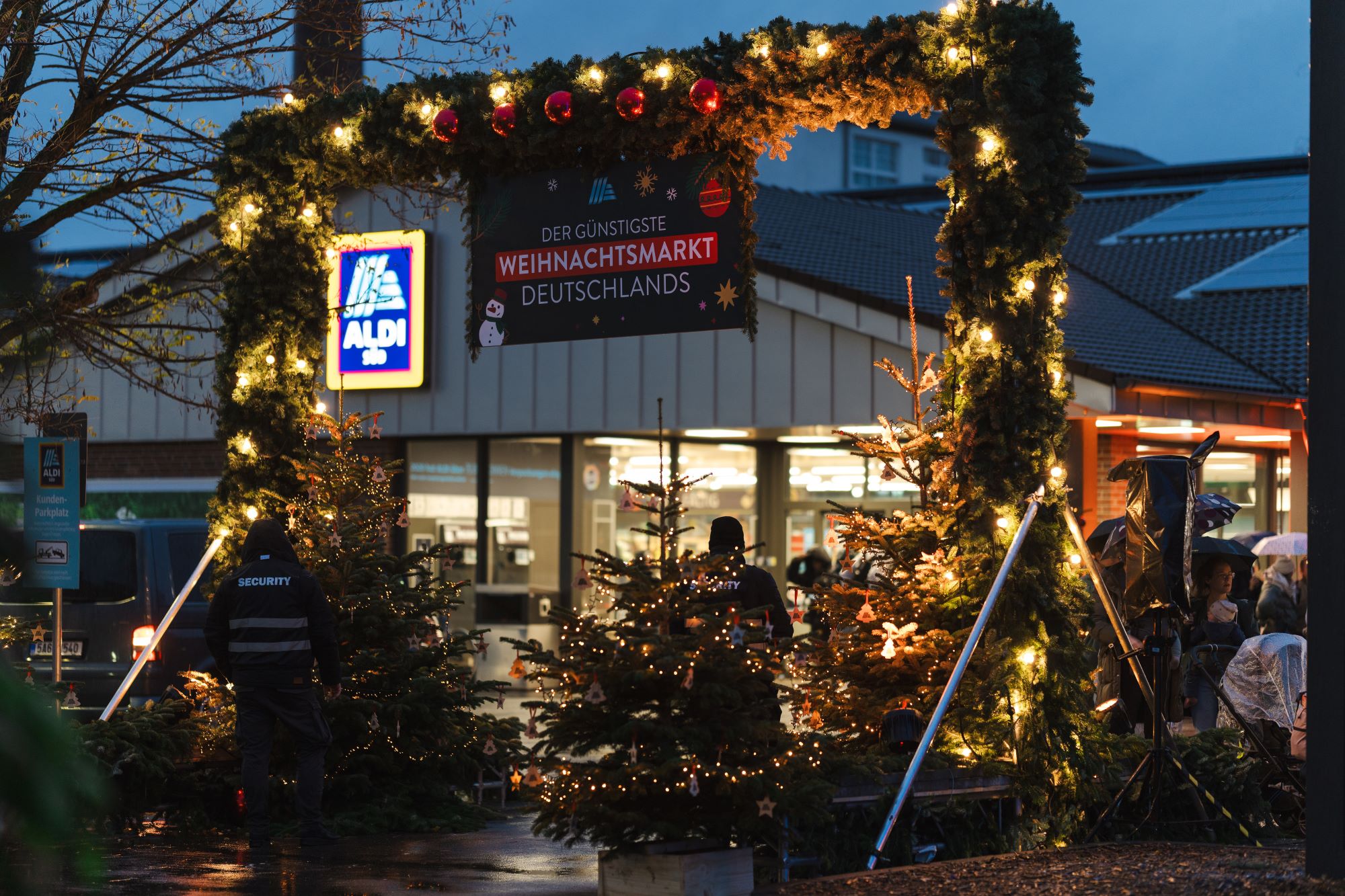 Weihnachtsmarkt ALDI SÜD
