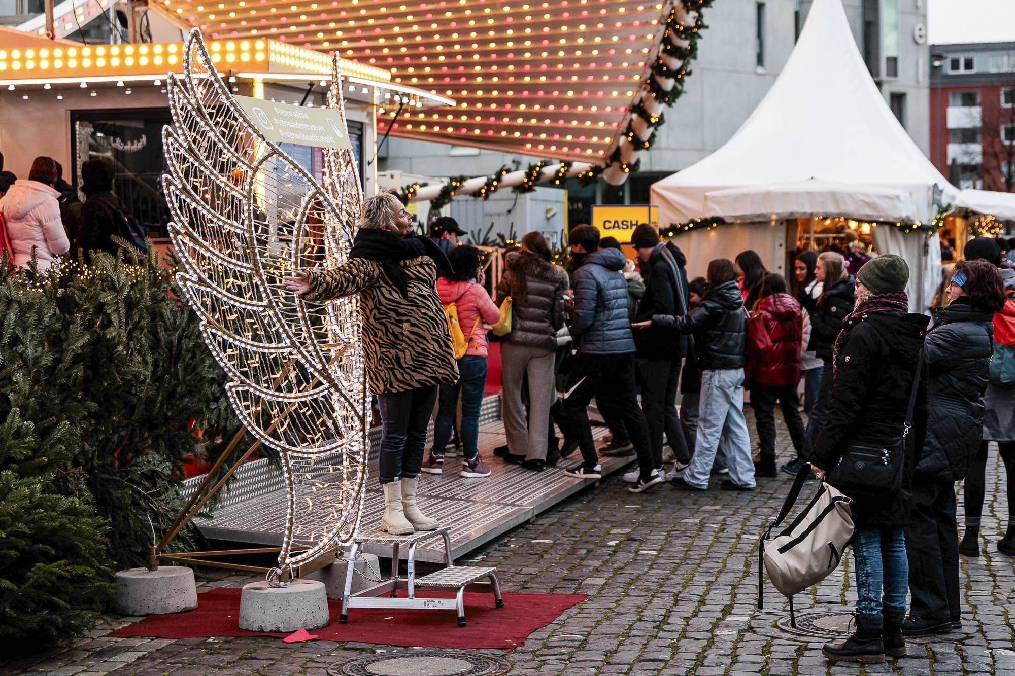 Hafenweihnachtsmarkt am Kölner Schokoladenmuseum