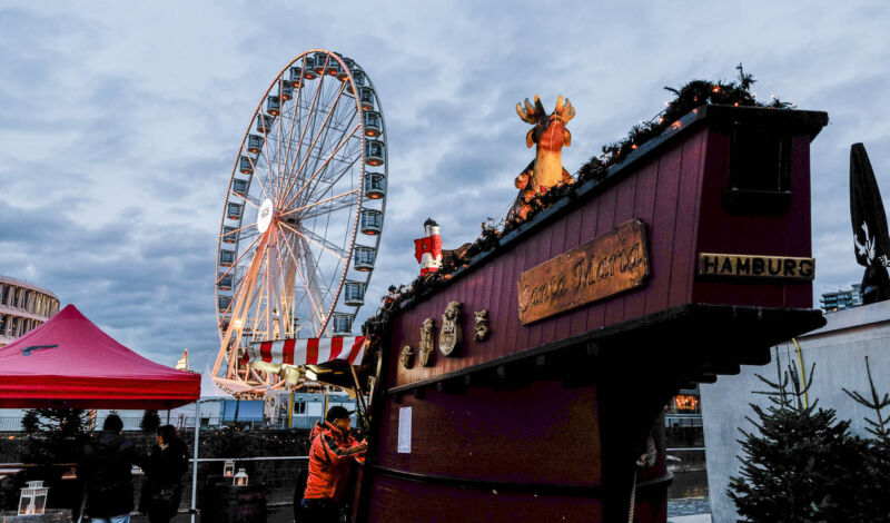 Hafenweihnachtsmarkt am Kölner Schokoladenmuseum