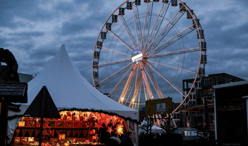 Hafenweihnachtsmarkt am Kölner Schokoladenmuseum