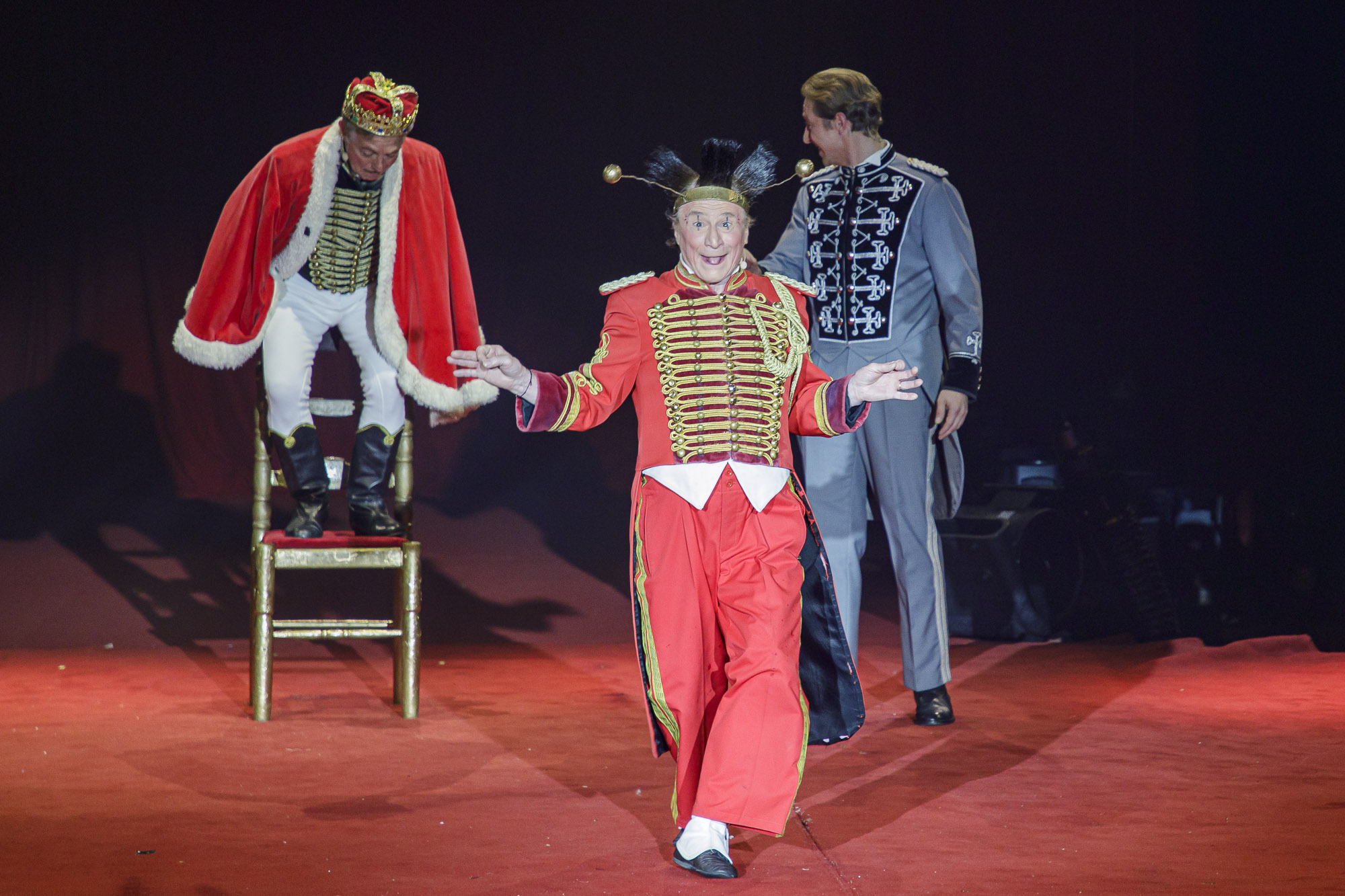 Clowns des Kölner Weihnachtscircus'