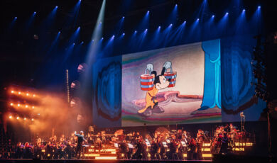 Szene aus der Show "Follow Your Dreams" der Reihe Disney in Concert