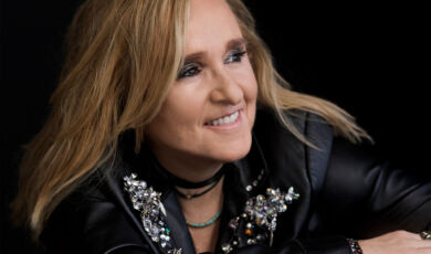 Die amerikanische Rocksängerin Melissa Etheridge in Großaufnahme
