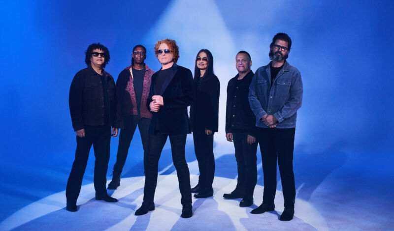 Portraitfoto der BAnd Simply Red