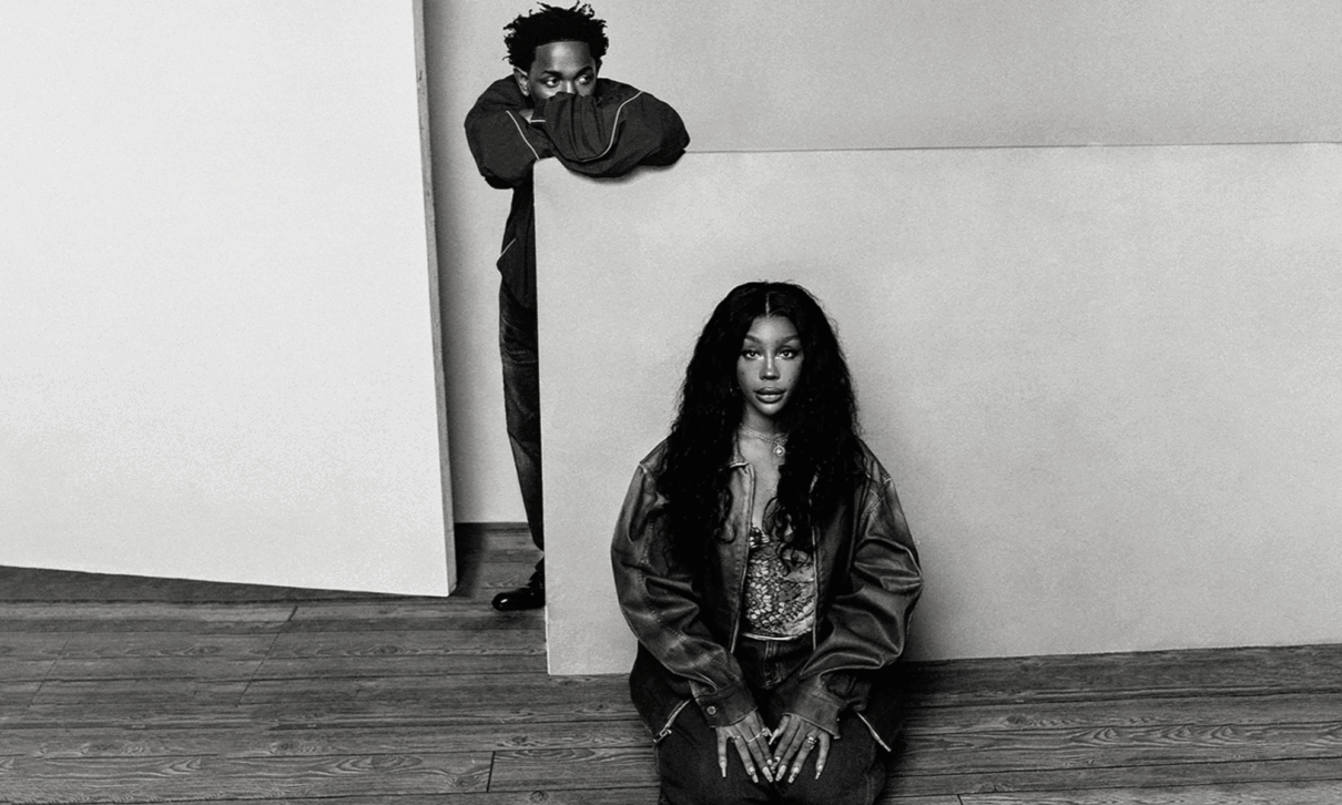 Pressefoto von SZA und Kendrick Lamar