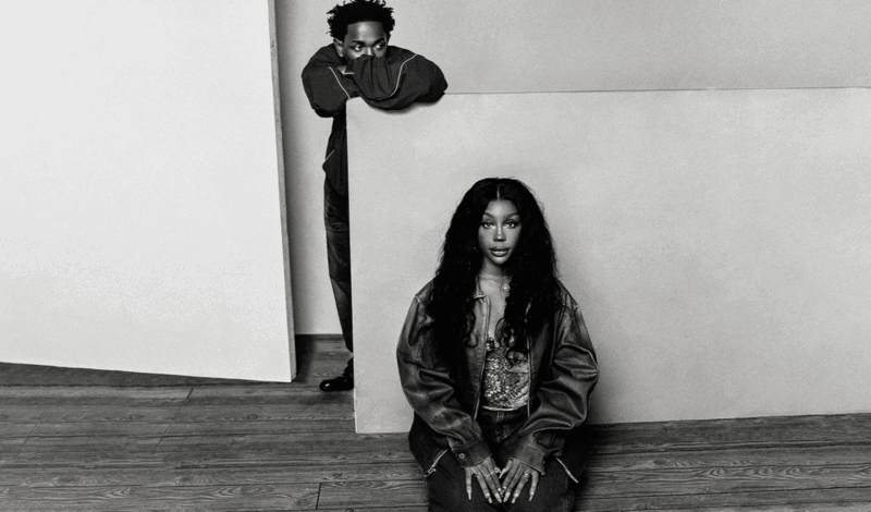 Pressefoto von SZA und Kendrick Lamar