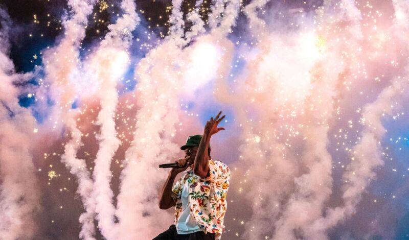 Konzert von Rapper Tyler The Creator