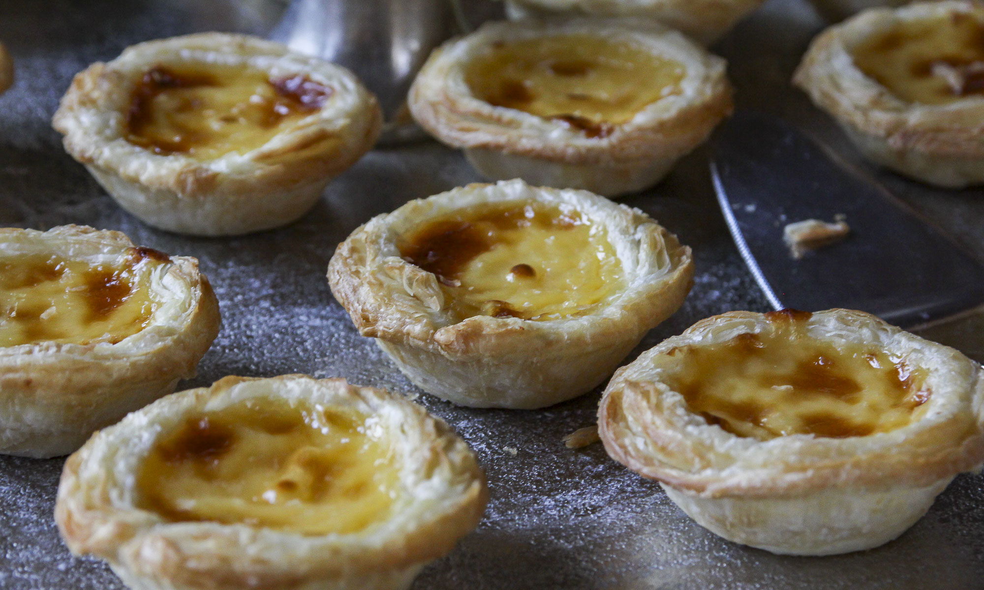 Pasteis de Nata, eine traditionelle portugiesische Süßspeise