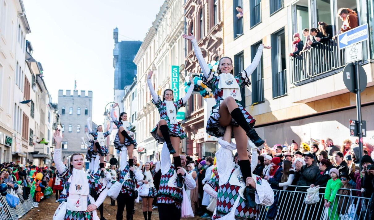 Eindrücke vom Kölner Rosenmontagszug