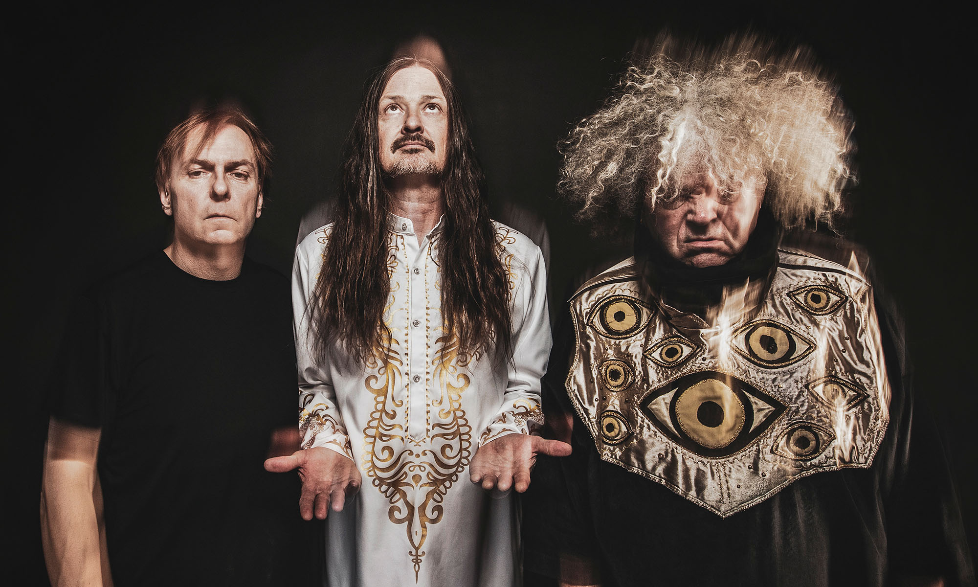 Die drei Musiker der Band Melvins.
