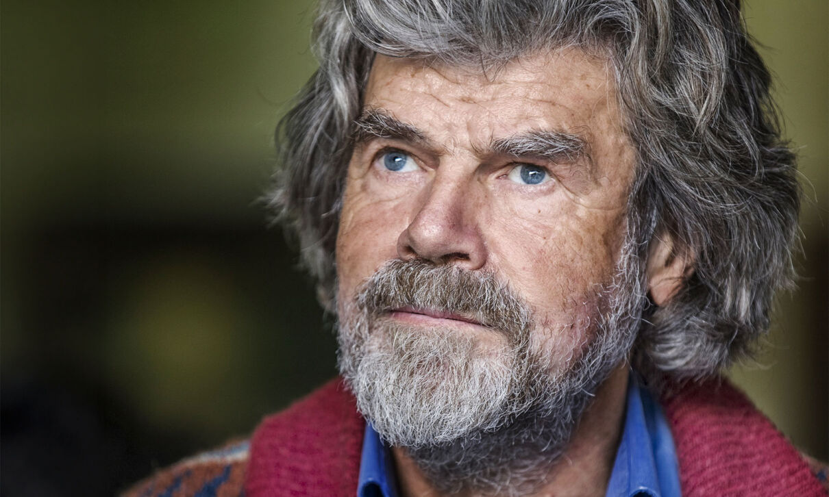 Der BErgsteiger Reinhold Messner im Porträt