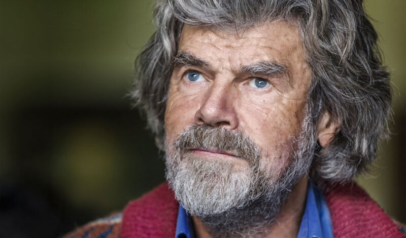 Der BErgsteiger Reinhold Messner im Porträt