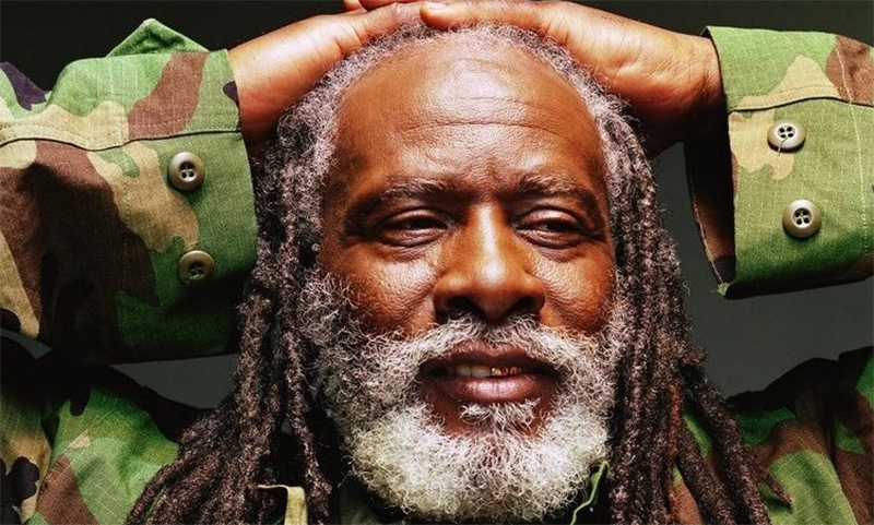 Der Reggae-Musiker Burning Spear.