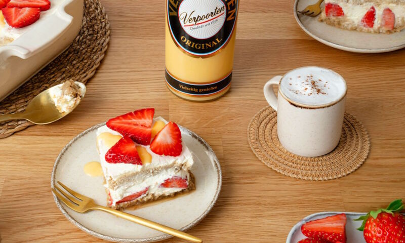 Erdbeer-Tiramisu mit VERPOORTEN