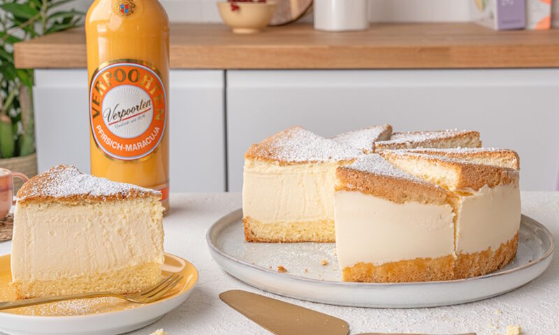 Käse-Sahne-Torte mit Eierlikör