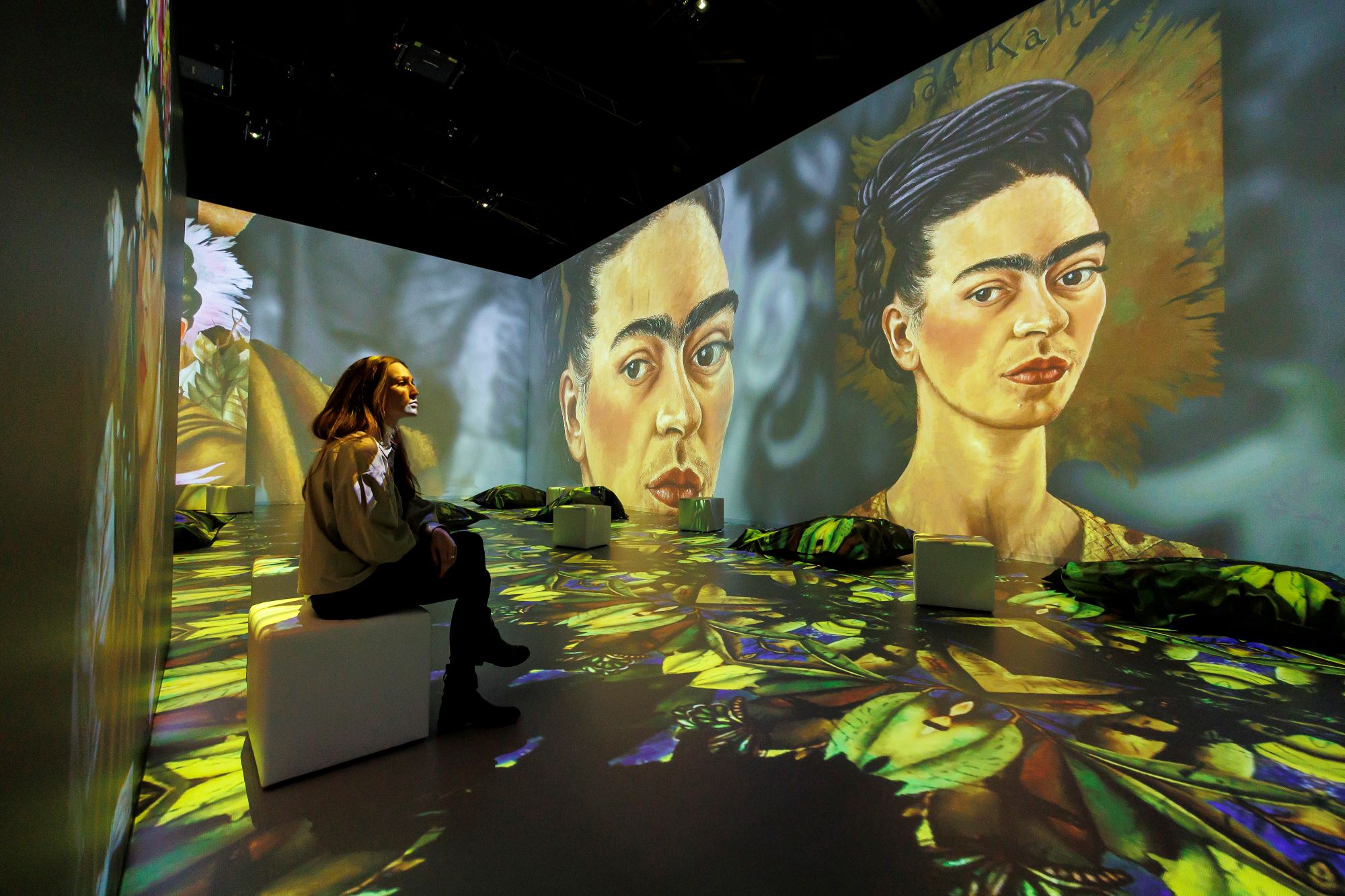 Immersive Ausstellung zu Frida Kahlo