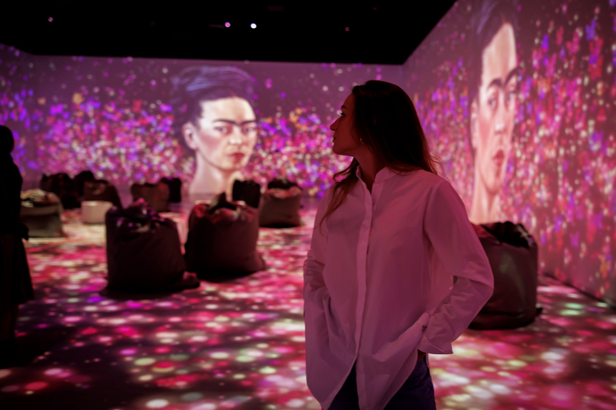 Immersive Ausstellung zu Frida Kahlo