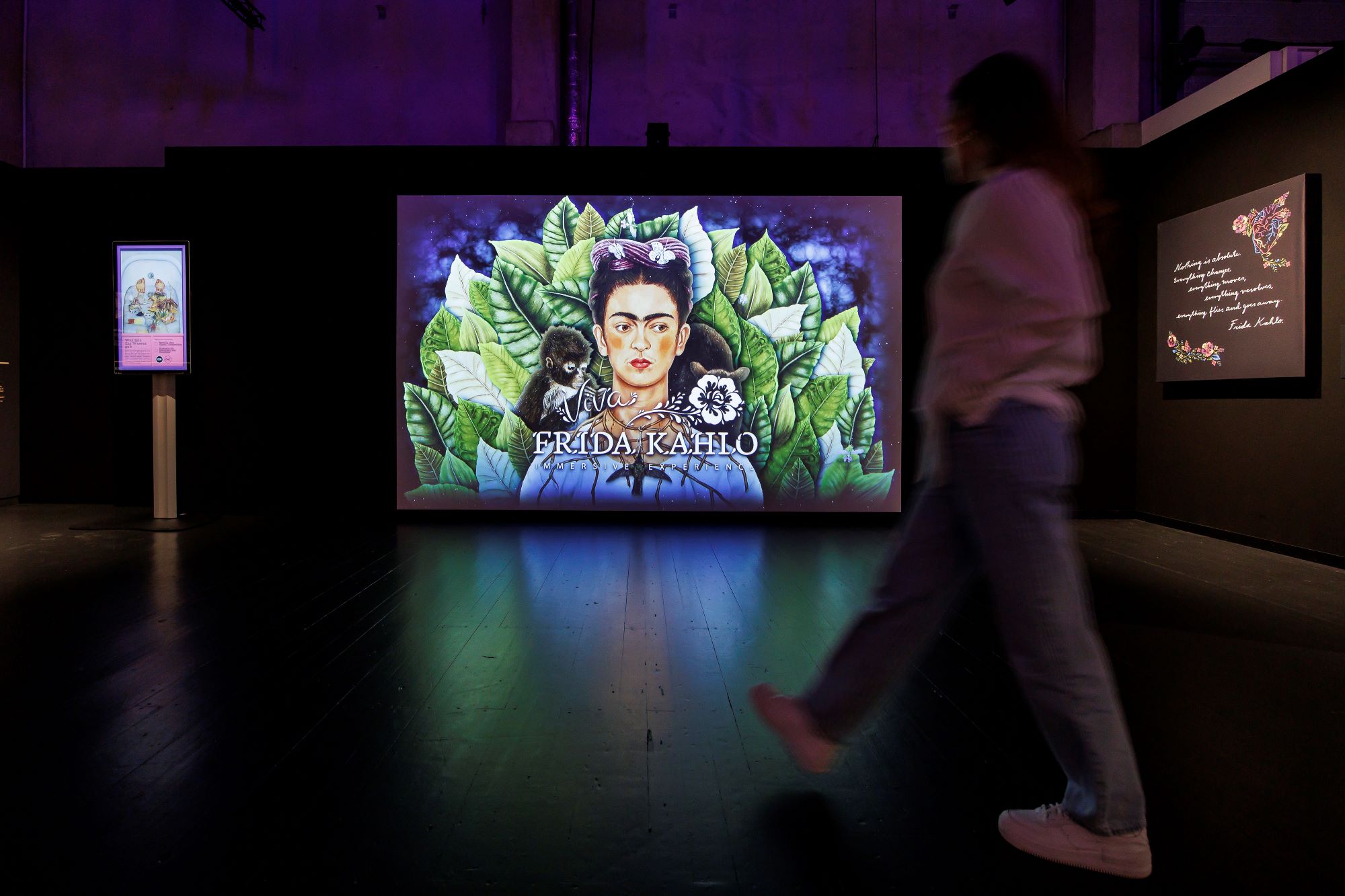 Immersive Ausstellung zu Frida Kahlo