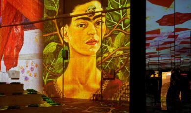 Immersive Ausstellung zu Frida Kahlo