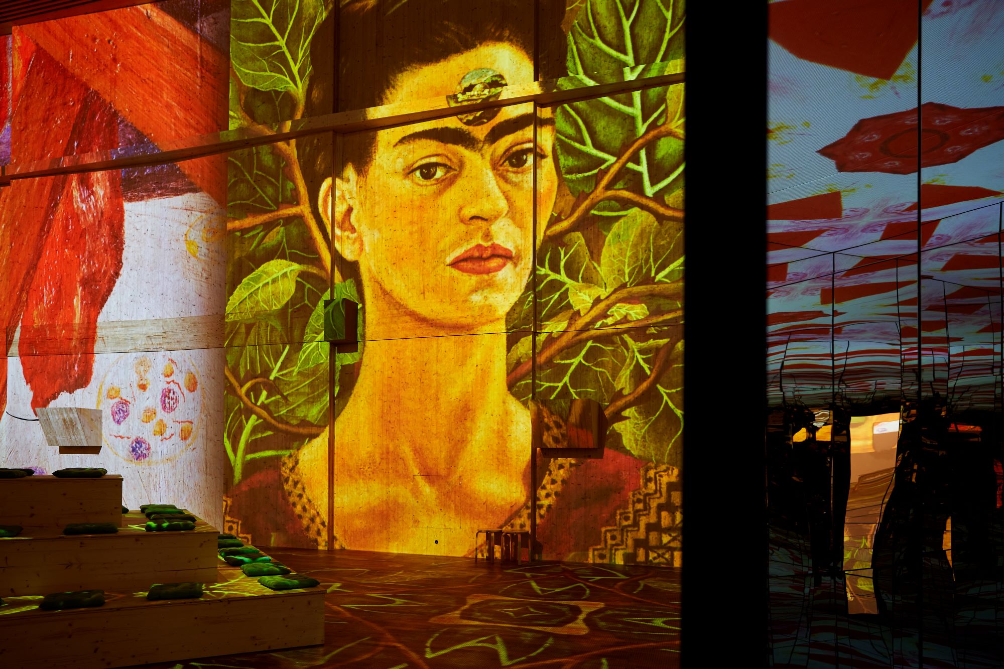 Immersive Ausstellung zu Frida Kahlo