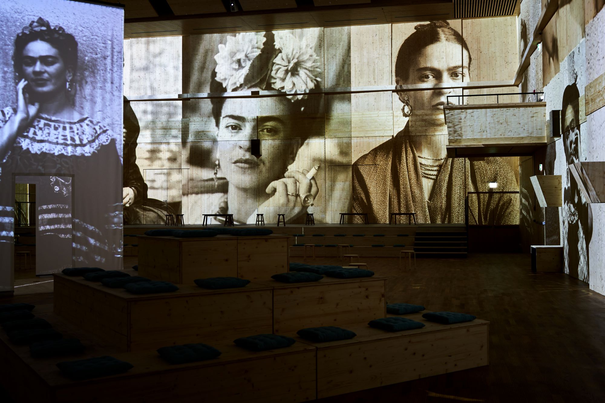 Immersive Ausstellung zu Frida Kahlo