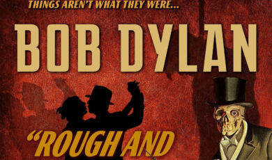 Das Plakat zur Tour "Rough and rowdy Ways" von Bob Dylan.