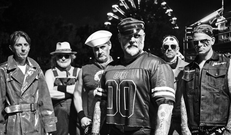 Die Musiker der norwegischen Rockband Turbonegro
