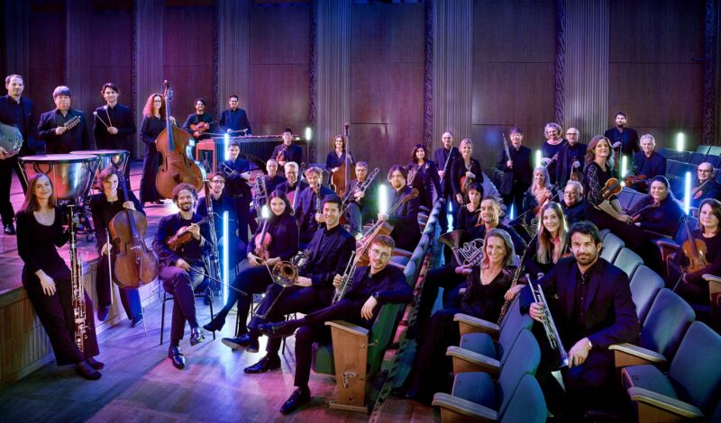 Die Musiker des WDR-Funkhausorchesters