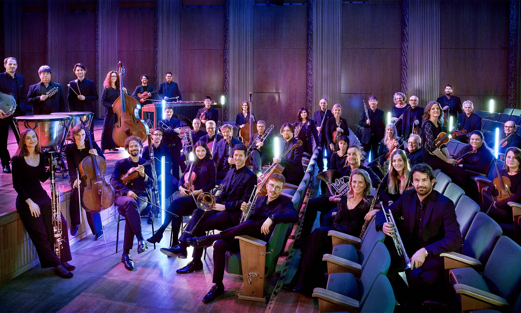 Die Musiker des WDR-Funkhausorchesters