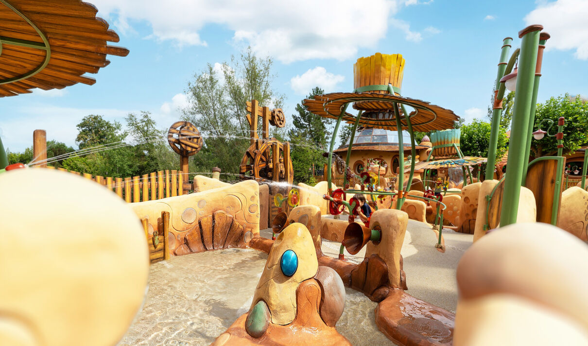 Die neue Attraktion Wavy Battle im Phantasialand