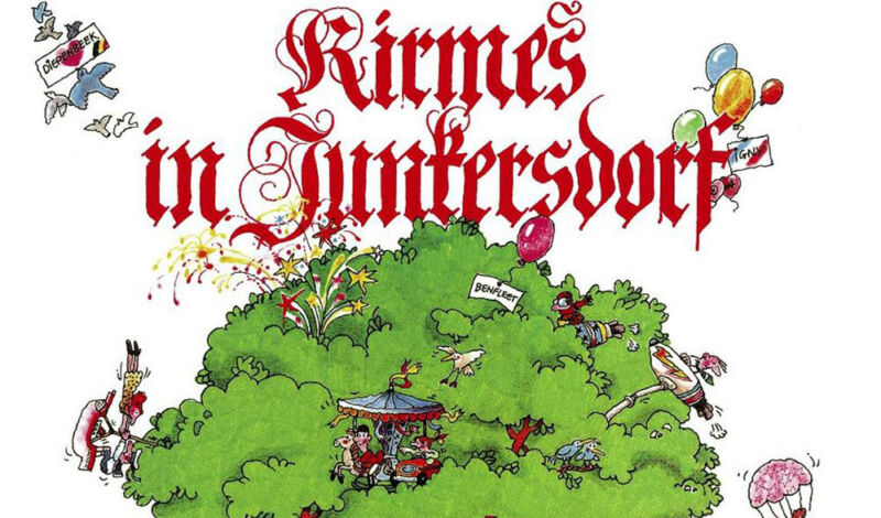 Plakat der Kirmes in Junkersdorf