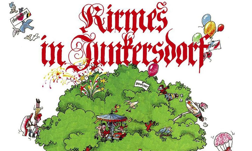 Plakat der Kirmes in Junkersdorf