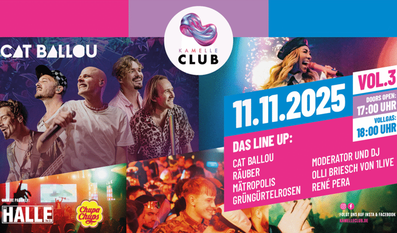 Kamelleclub Party am 11.11.2025